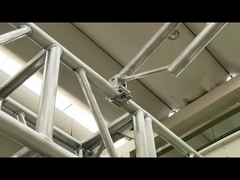 Εύκολος συγκεντρώστε τον υπαίθριο θάλαμο εμπορικών εκθέσεων ζευκτόντων αργιλίου βυσμάτων