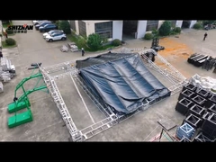 ζευκτόν φωτισμού έκθεσης ζευκτόντων αργιλίου 290x290mm τετραγωνικό ελαφρύ