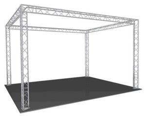 Aluminium Triangle Truss System Triangular Spigot Truss For Display