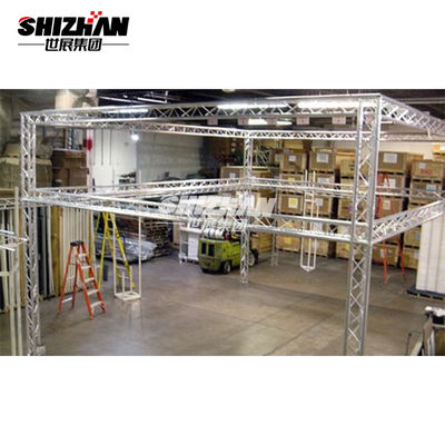 Square Metal Arch Truss Height Simple Bolt Aluminum Truss Lighting Light Weight
