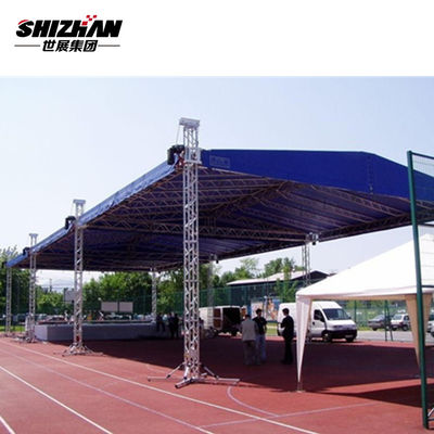 Aluminum Lighting Truss Tower Speech Space Frame Roofing Circular Roof Modular Shine Structure