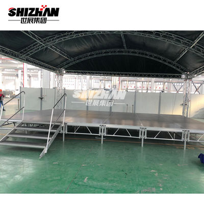 Aluminum Exhibition Concert Lighting Truss steel Roof Truss Curved Arched