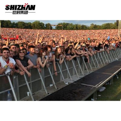 Aluminum Concert Crowd Control Barrier expandable 30kgs/pc