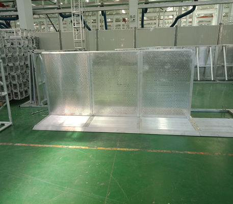 Aluminum Concert Crowd Control Barrier expandable 30kgs/pc