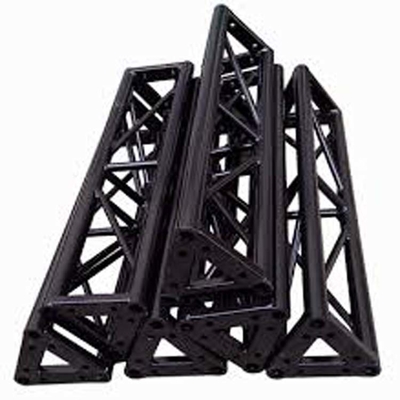 Outdoor Light Bolt Truss Aluminum Alloy 6082-T6 Material Triangle Shaped