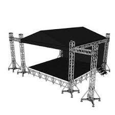 Modular Aluminum Square Roof Truss for Concert Stages 500kg Capacity