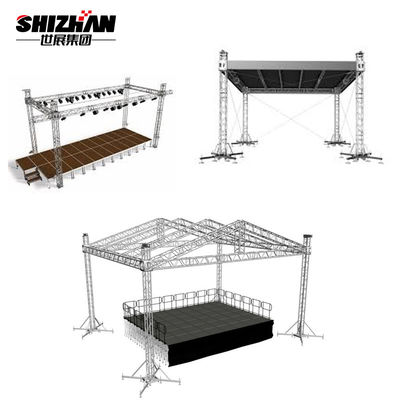 Display Aluminum Event Concert Lighting Portable Stage Truss