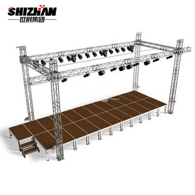 Square Box Truss Stage DIY Aluminum Event Concert Stage Truss Spigot Bolt