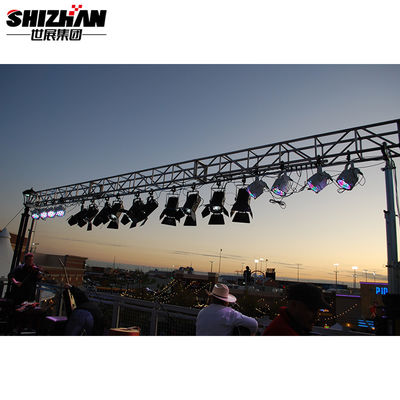 Fast Build Aluminum Stage Light Truss System Spigot Global Truss F34 2m