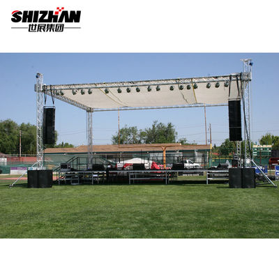 Fast Build Aluminum Stage Light Truss System Spigot Global Truss F34 2m