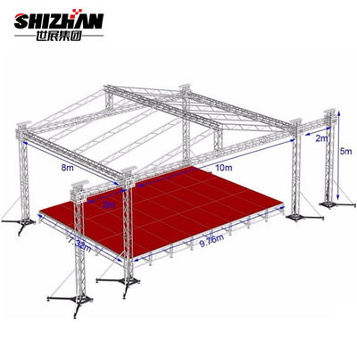 F34 Stage Light Truss Global Spigot Bolt Lift Tower DJ Stage Aluminium Roof Truss Systems