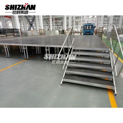 LightWeight Aluminum Stage Platforms Adjustable Removable Small Smart Event Stage