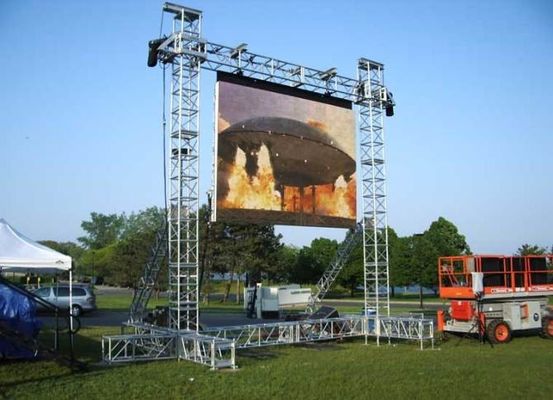 Lighting Bolt Truss Frame Structure Exhibition Truss
